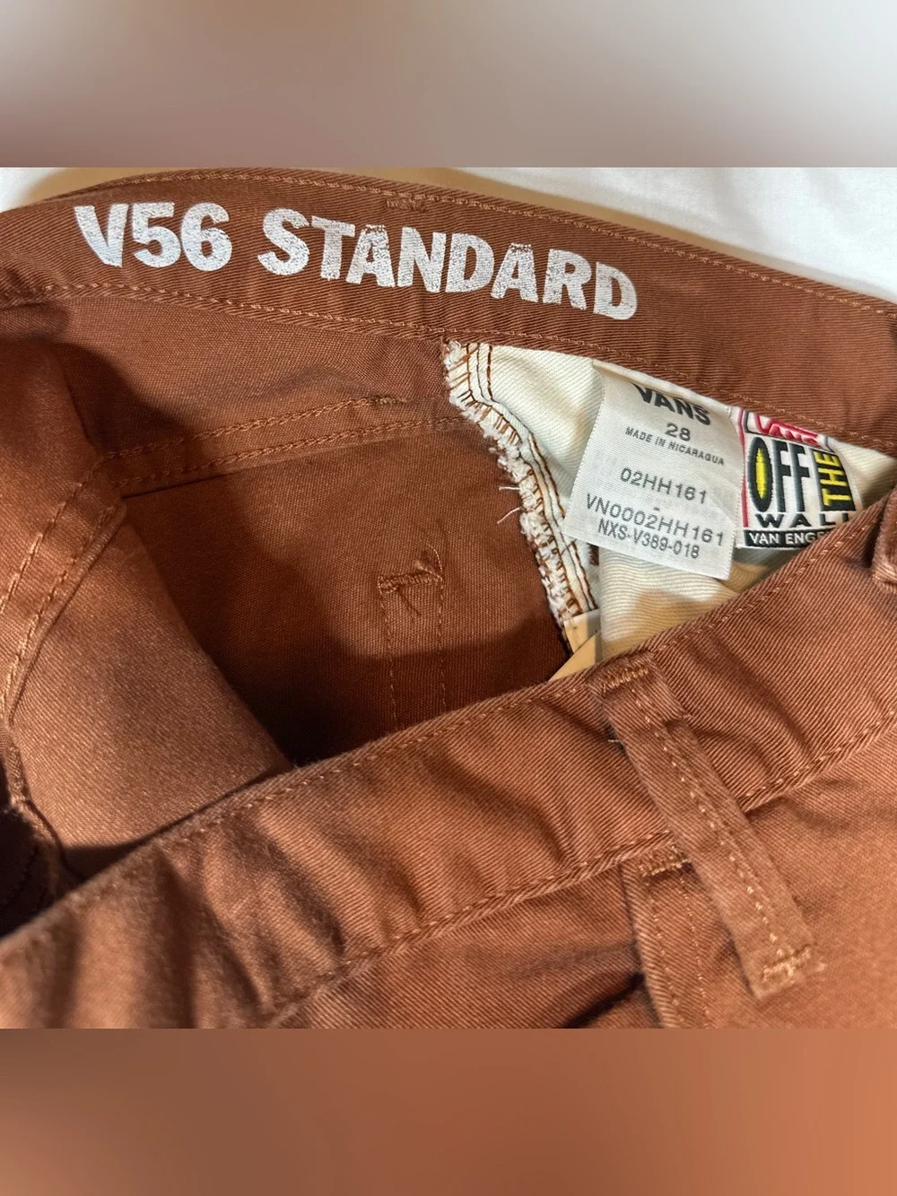 Vans straight leg
